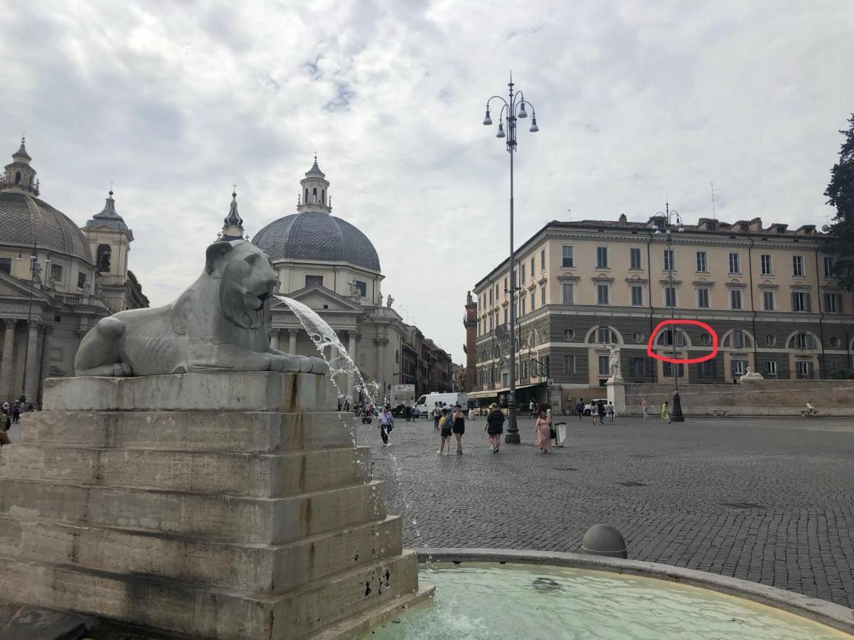Piazza Del Popolo Mono Apartment Rome Bagian luar foto